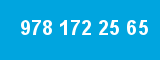 978 172 25 65